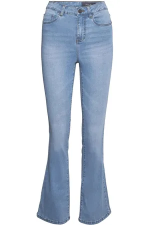 Noisy May NMSALLIE HW FLARE JEANS VI162LB NOOS Dames Jeans