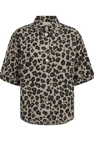Freequent Blouse Fqlavisco Shirt 206036 Sand Melange W Black Dames