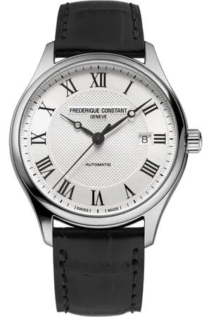 Frederique Constant Classics FC-303MC5B6 Horloge - Leer - Zwart - Ø 40 mm