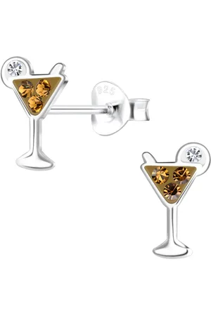 JYC Joy|S - Zilveren cocktail oorbellen - 6 x 10 mm - kristal - sterling zilver 925