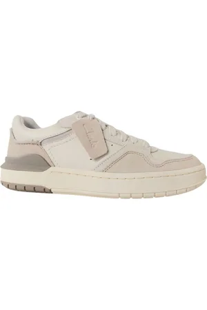 Clarks Sneaker Courtlite2 Lo Off White Suede