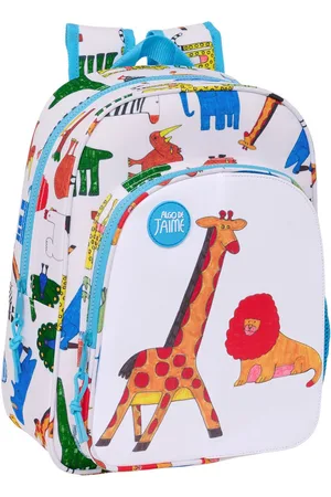 Algo de Jaime Schoolrugzak Wit 26 x 34 x 11 cm