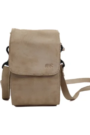 Bear Design Telefoontasje / Crossbodytas Dames - Leer - Robbie