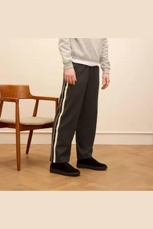 Manfield Heren - Zwarte suède sneakers