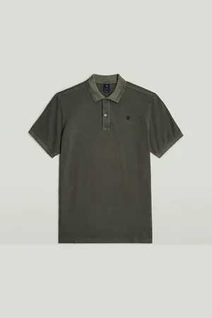 G-Star Dunda overdyed slim polo s\s - Heren - Polo