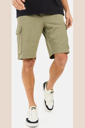 Camel Active Sweatshorts met cargozakken