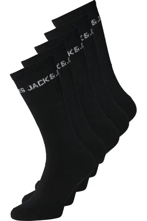 JACK & JONES JACK&JONES - JACBASIC LOGO TENNIS SOCK 5 PAC PLS NOOS - Jongens - Sokken