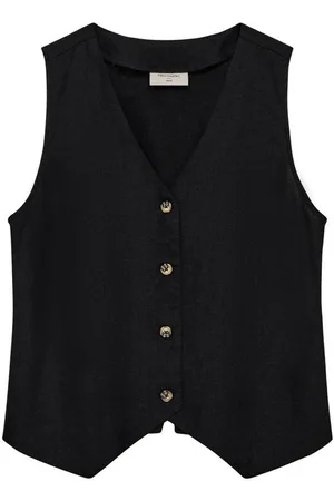 Freequent Gilet Fqlava Waistcoat 206284 Black Dames