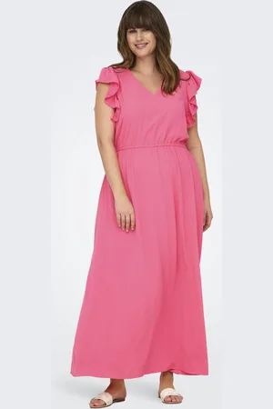 ONLY CARMETTA LIFE S/L LONG DRESS WVN - Dames - Maxi jurken