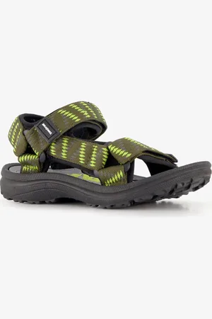 Braqeez Jongens sandalen donkergroen