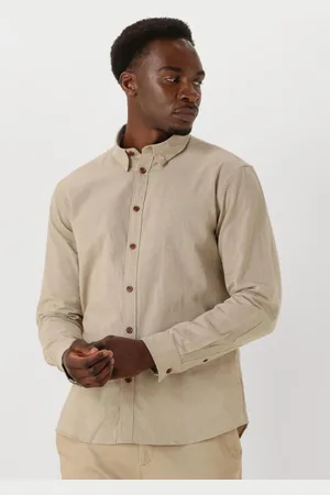 Anerkjendt Akleif L/s Cot/linen Shirt - met lange mouwen - Heren