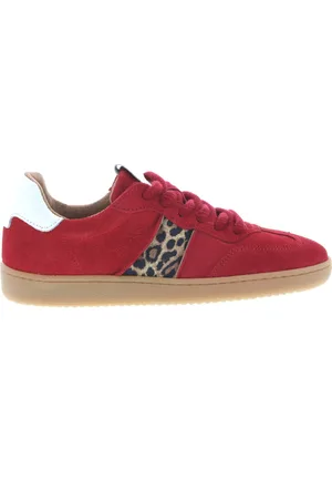 DWRS Dames Sneakers Poona Red/off White