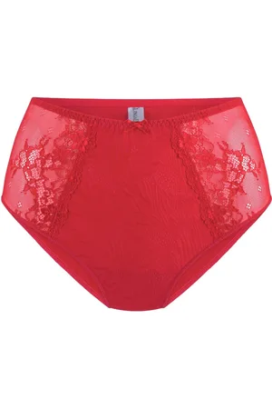 LingaDore Daily Hoge Slip Cerise Jacquard - maat XL