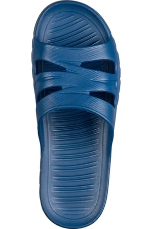 Beco Badslippers - voor dames/heren - donkerblauw - maat 38