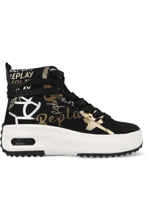 Replay Aqua 2 Popart - Dames - Hoge sneaker -
