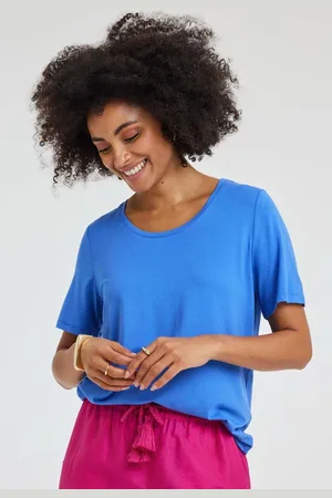 DIDI Dames T-shirt Fame Ampora blue maat 34