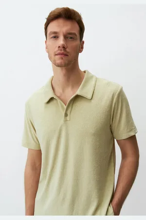 Jimmy Key Kort Mouwloos Polohals Mannen T-Shirt