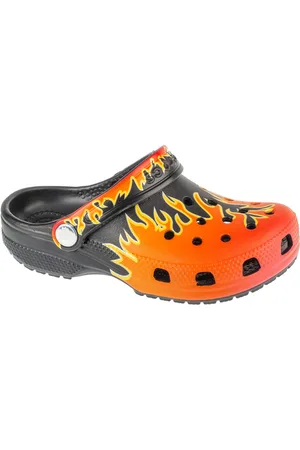 Crocs Classic Flames Clog Kids, voor een jongen, , Slippers, maat: 32/33