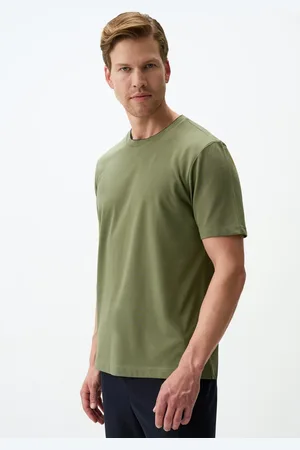 Jimmy Key Rechte Snit Ronde Hals Mannen T-Shirt