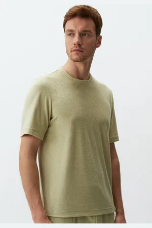 Jimmy Key Kort Mouwloos Ronde Hals Mannen T-Shirt