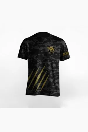 Joya Dino T-Shirt Kinderen - Zwart met goud - 152