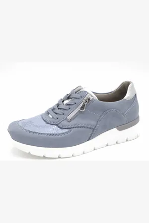 Waldläufer Dames Veterschoenen Waldlaufer K-ramona Sky Argento