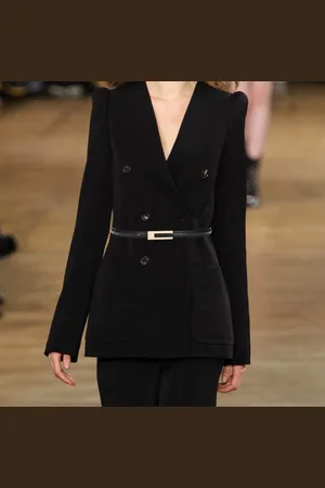Merkloos Dunne PU-lederen damesriem - Vintage en elegant voor jurken, kostuumbroeken en meer