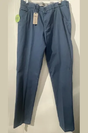 Merkloos Heren broek - dunne zomer pantalon - 2094 - midden - maat 48