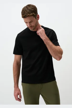 Jimmy Key Ronde Hals Korte Mouw Heren Basic T-Shirt