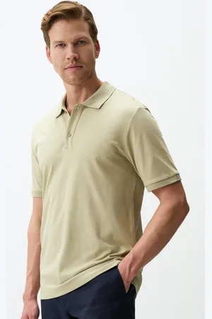 Jimmy Key Kort Mouw Polo Kraag Mannen T-Shirt
