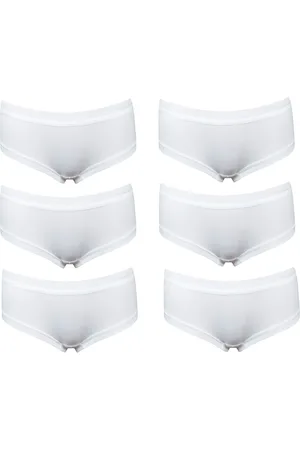 Merkloos 6-Pack Dames Hipsters Beeren Young - maat S