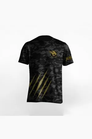 Joya Dino T-Shirt Kinderen - Zwart met goud - 164