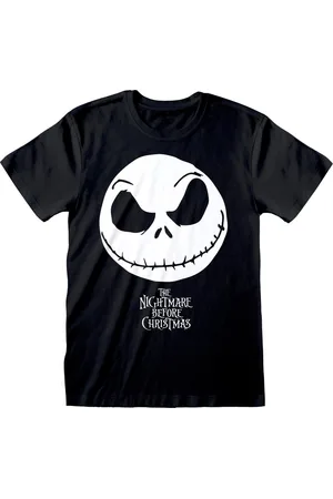 The Nightmare Before Christmas Jack Face & Logo Unisex T-Shirt