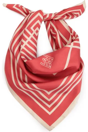 Kazar Red silk scarf