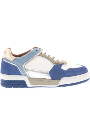 DWRS Dames Sneakers Rugby Jeans White