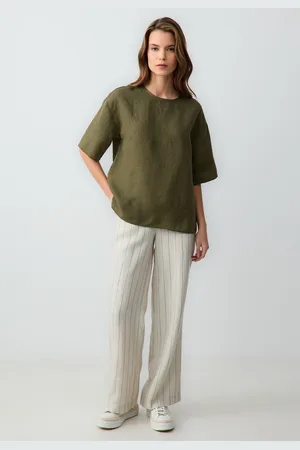 Jimmy Key Geweven Stenen Broek