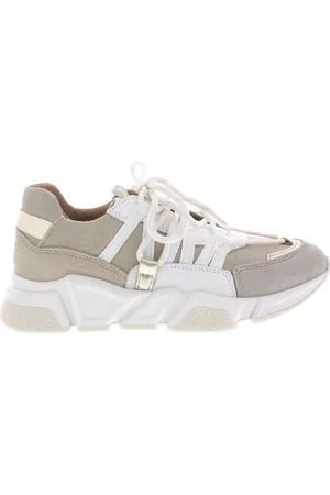 DWRS Dames Sneakers Los Angeles Denim Sand/champag