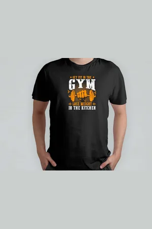 Build Your Brand Get fit in The Gym Lose Weight - T Shirt - GymLife - FitnessJourney - NoPainNoGain - LiftHeavy - SportschoolLeven - TrainenMetPassie - FitnessReis - ZwaarTillen