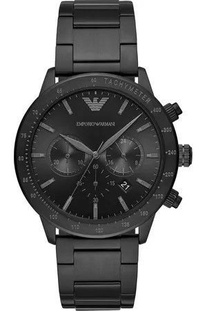 Emporio Armani Mario Herenhorloge 43mm - Zwart