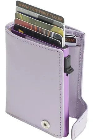 Tony Perotti Furbo RFID Creditcardhouder met papier- en kleingeldvak