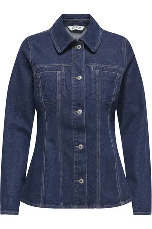 ONLY ONLELLE L/S FITTED DNM JACKET GUA Denim jas M Dames