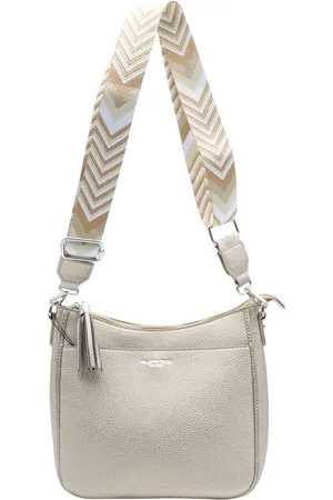 Flora & CO Crossbodytas - fashion riem - goud