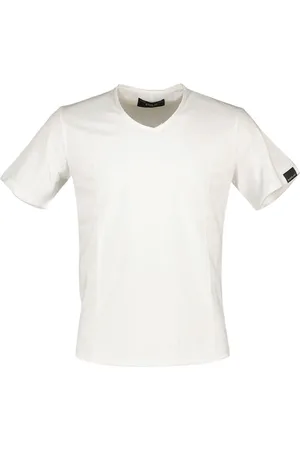 Replay Raw Cut V-neck Shirt Heren