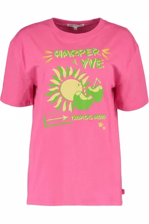 Harper & Yve Tropical-ss Tops & T-shirts Dames - Shirt -