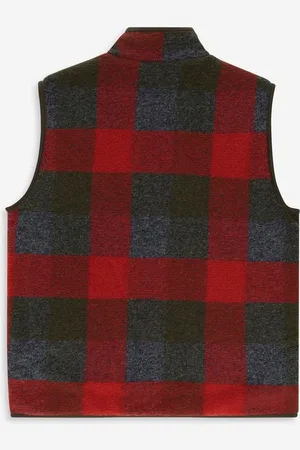 Sissy-Boy Rood geblokte reversible bodywarmer