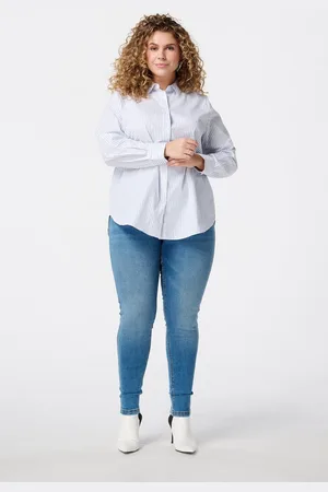MS Mode Jeans Tregging met denim look