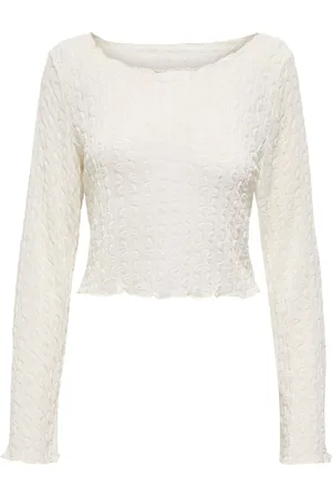 ONLY ONLLILIAN L/S BOATNECK TOP CS JRS Shirt met lange mouwen L Dames