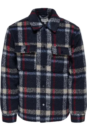 Only & Sons ONLY&SONS - ONSGIO LF CHECK PADDED JACKET OTW - Heren - Buitenjassen