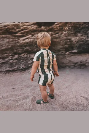 Salted Stories Wide Stripe Trunks | Gestreepte zwembroek voor jongens |