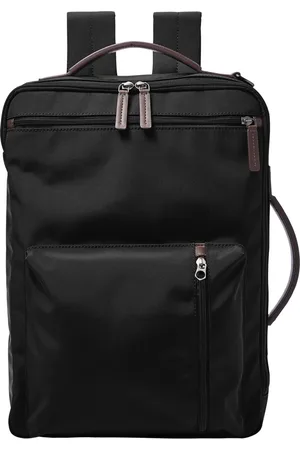 Fossil Vrije tijd rugzak Rugzak met laptopvak Buckner Backpack Zwart